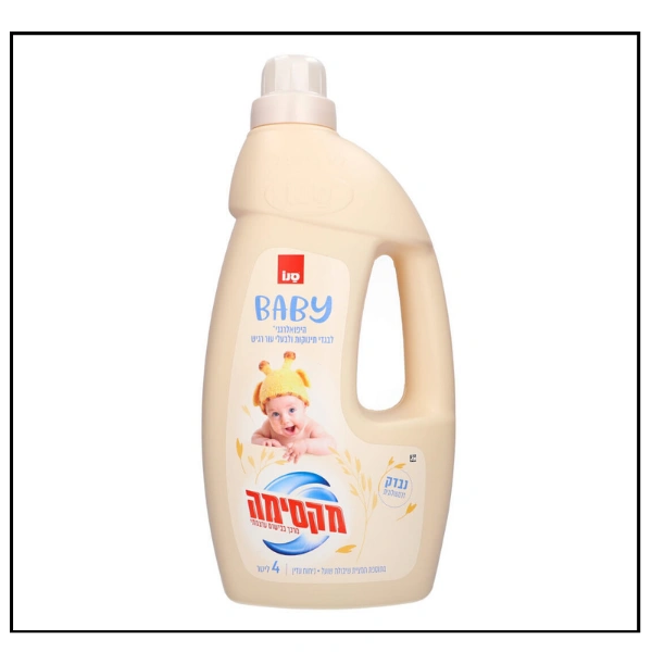 سانو مكسيما – مطري ملابس Baby  بيبي مع شوفان ، 4 لتر 