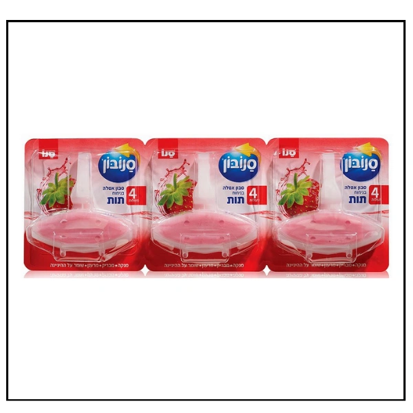 سانو بون صابون مرحاض برائحة فراولة، ثلاثي