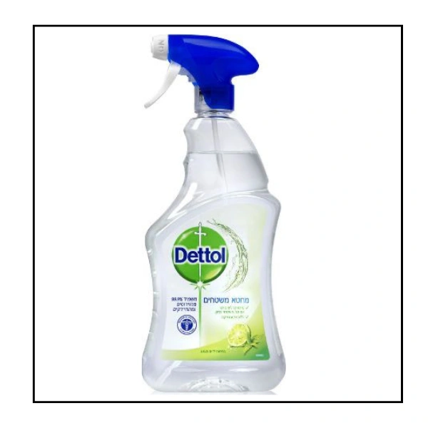 Dettol  ديتول رشاش المعقم للتنظيف 99.9% لتعقيم الأسطح برائحة الليمون والنعناع 750 مل