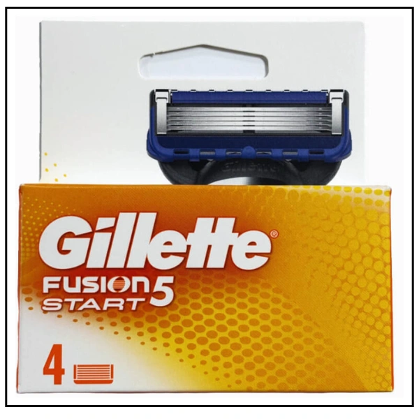 شفرات حلاقة جيليت فيوجن 5 ستارت – عبوة 4 قطع