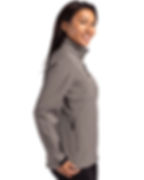 Thumbnail: Women's Clique Tempest Eco Waterproof Full Zip Softshell Jacket