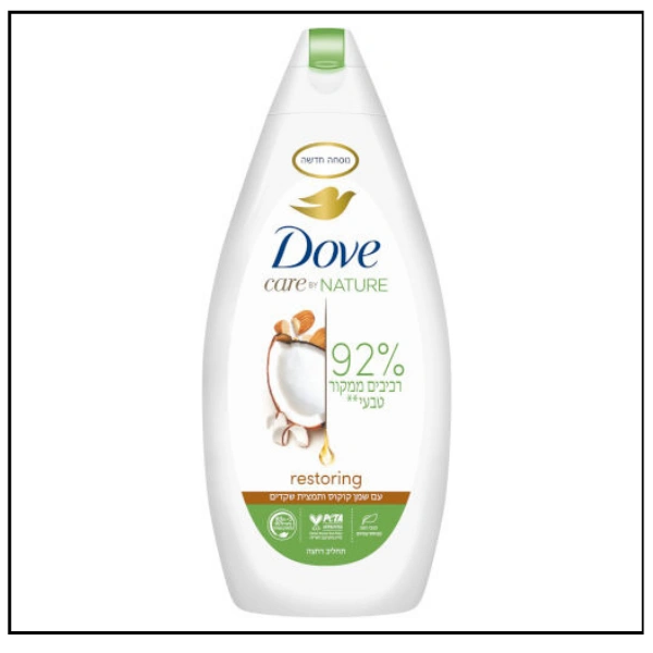 دوف سائل جسم بزيت جوز الهند وخلاصة اللوز  – 750 مل
Restoring