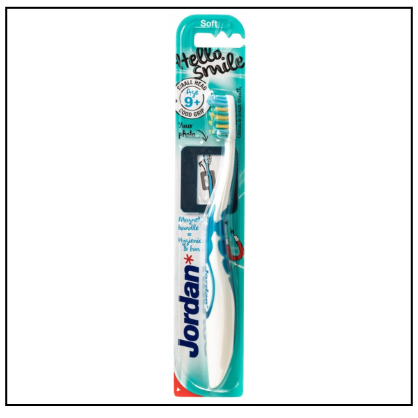 جوردان Hello Smile فرشاة اسنان – 9 فما فوق Soft