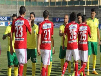 تقدم الجونه على النادى الأهلى فى بداية المباراة بسبب الامطار