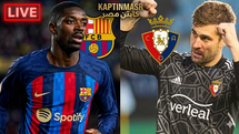 بث مباشر مباراة أوساسونا و برشلونة اليوم 02-05-2026 فى الدوري الإسبانى 10م