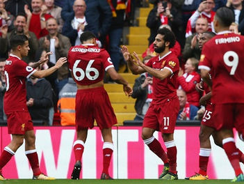 بيرنلي يفرض التعادل على ليفربول في الشوط الأول