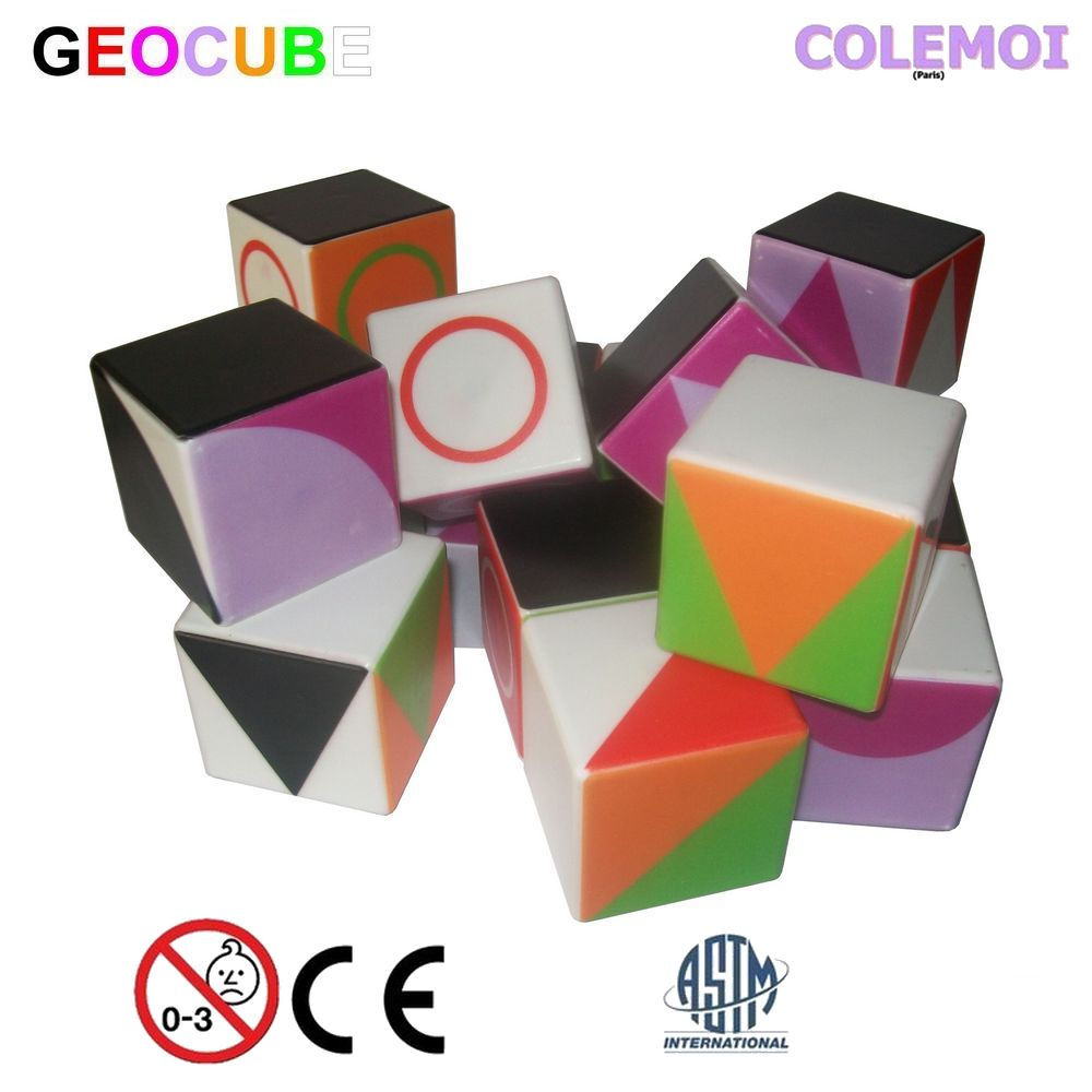 GEOCUBE magical multipositionable cubes!