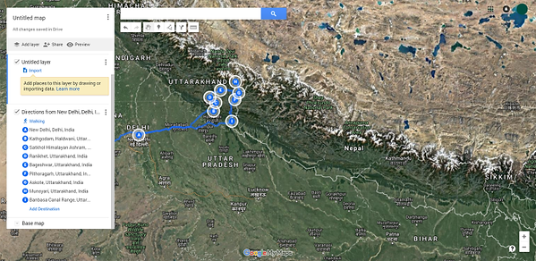 The travellers will meet for the first time in Delhi and move to The Indian Himalayan Region (IHR) northern states of Jammu and Kashmir, Himachal Pradesh, Uttarakhand, Sikkim, Arunachal Pradesh, Nepal Bhutan and Tibet.