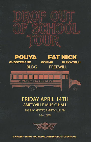 Pouya show flyer