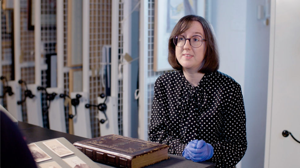 Curator Ruth Quinn