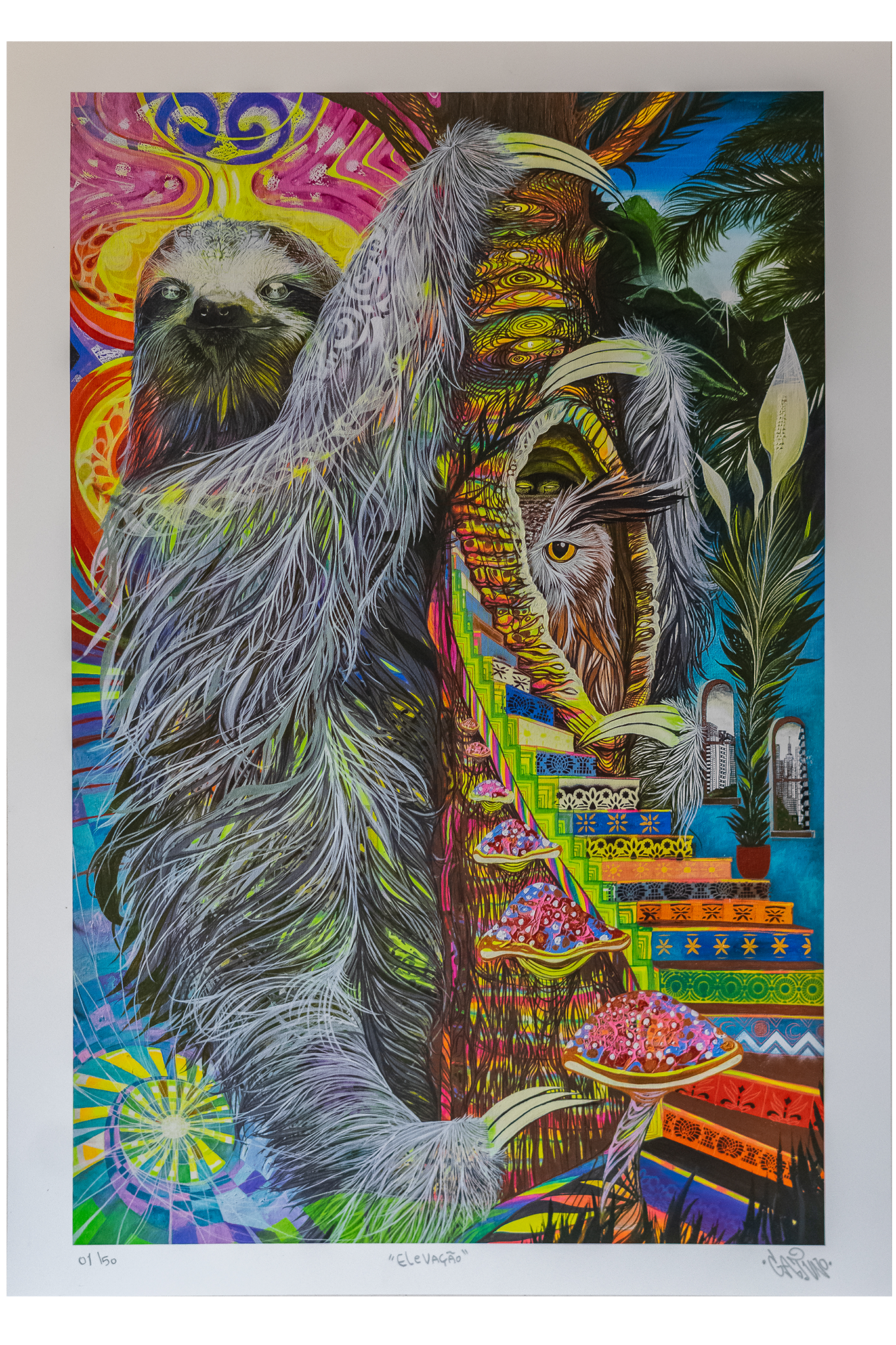 Micro-Dose - Gatuno (gravura)