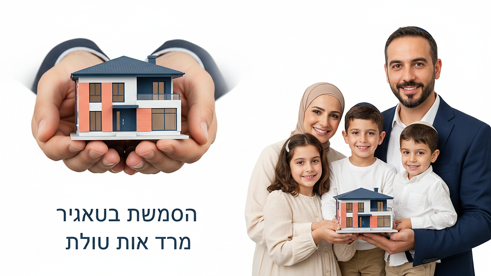 Close-up view of hands holding a miniature house model representing real estate investment