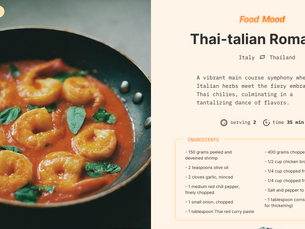 Googles Food Mood AI recept generator förslår intressanta blandningar av matkulturer och smakar.