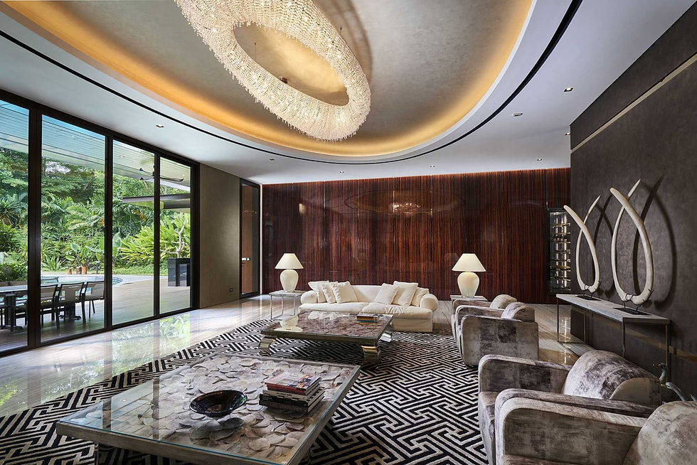 Luxury Interior Design l Bespoke Lighting l Good Class Bungalow