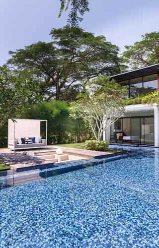 CLASS 堀切 pool by class niceness comoli Lee's Summit Vinyl-Lined Kidney Swimming Pool by Swim Things