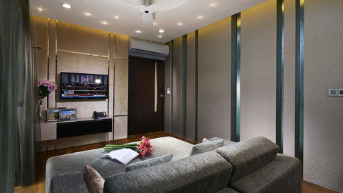 landed house_jalan kemuning, designworx, interior design, family area