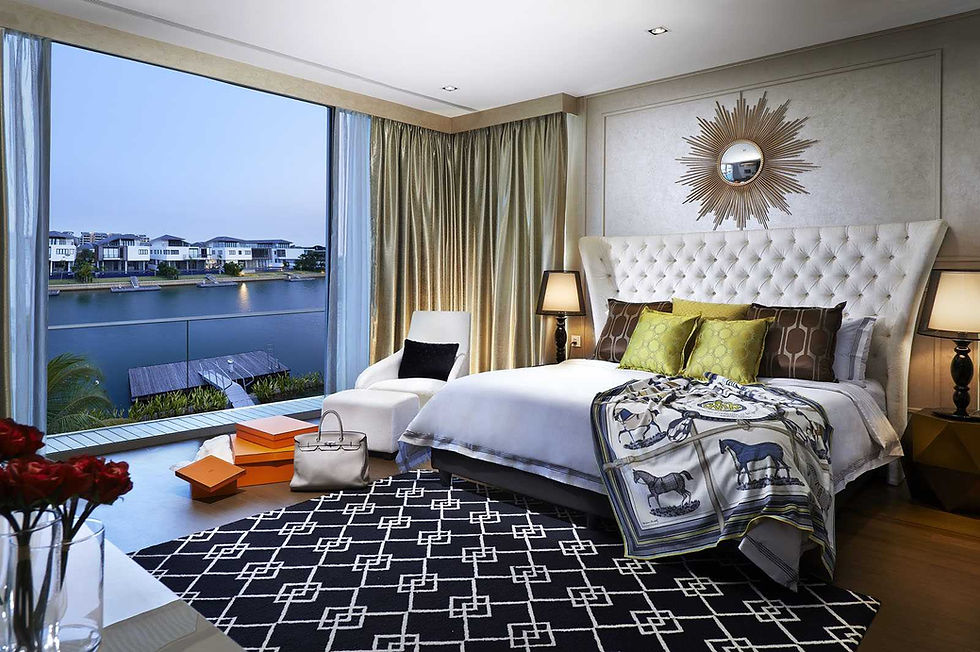 Luxury Interior Design l Traditional Luxury Style l Holiday Home l Cove Drive Singapore
