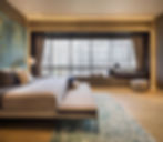 Leedon Residence - Penthouse - Show suites- Master Bedroom - Embroidery - Artwork - Best Interior Design Singapore - Designworx Interior Consultant - Asia Pacific Property Awards - Best Interior Design Apartment Singapore - 