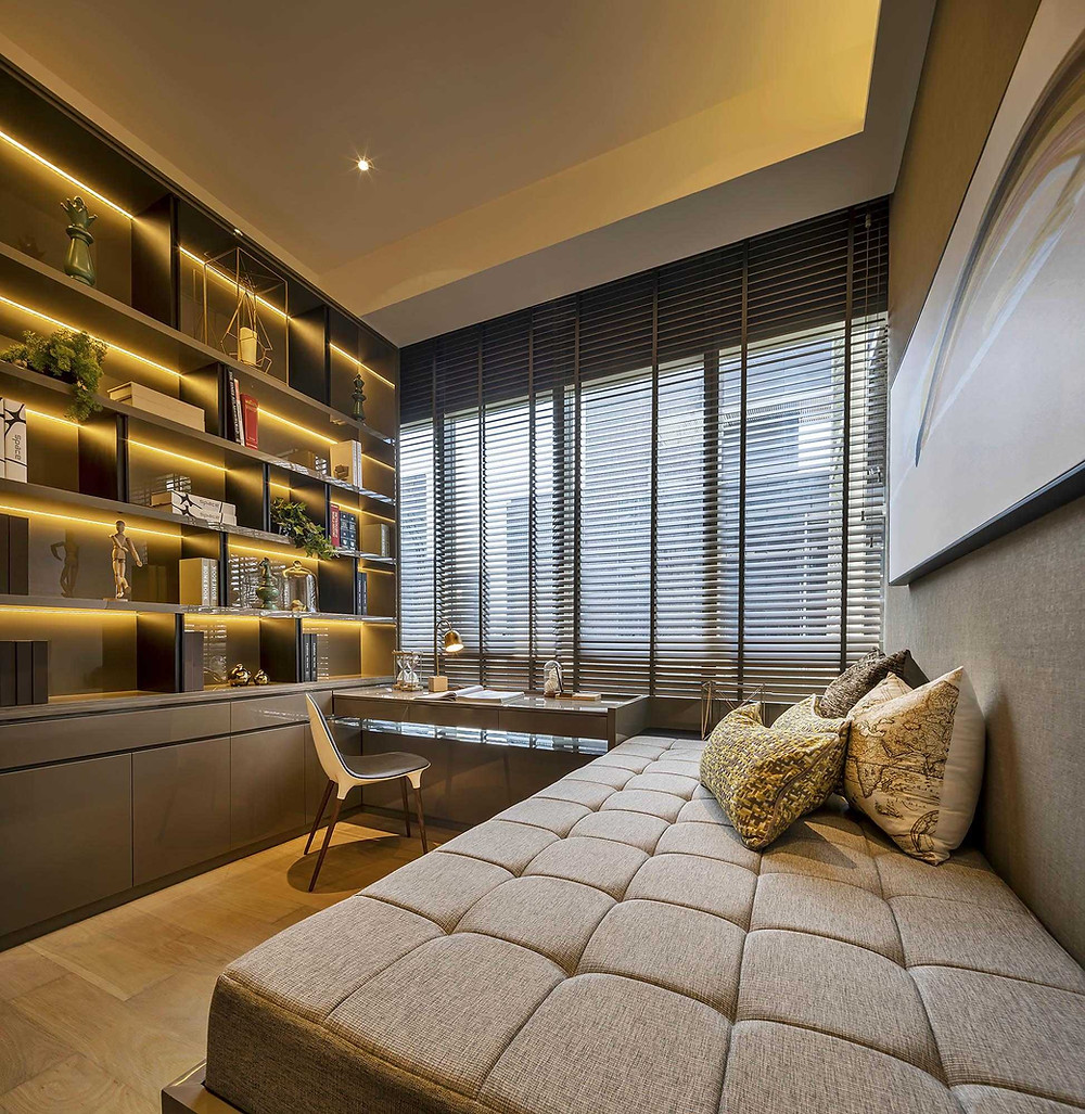 Leedon Residence II - Study Room