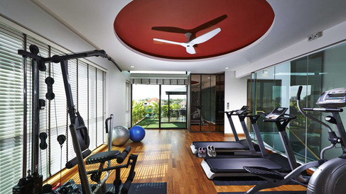 landed house_jalan kemuning, designworx, gym