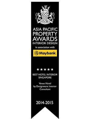 Asia Pacific Property Awards l Best Hotel Interior l Apartment Singapore l Designworx Interior Consultant