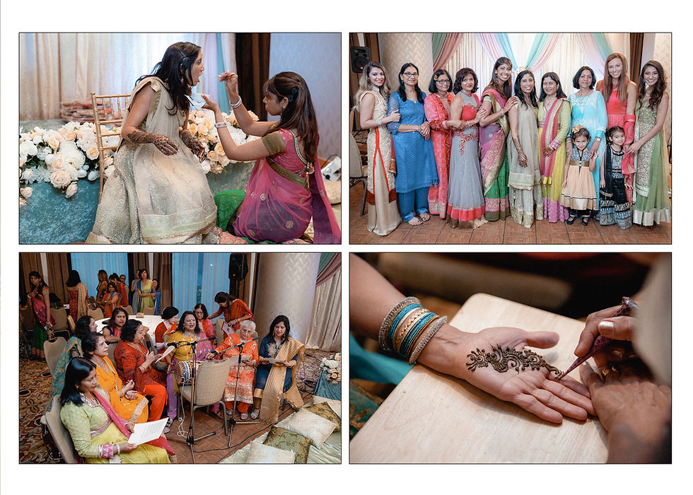 Indian wedding dancing night all ladies