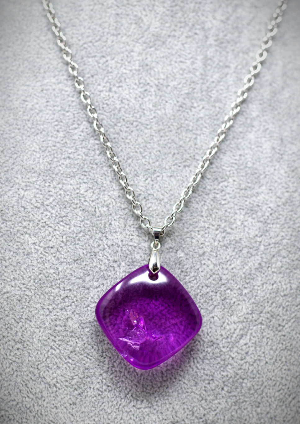 Thumbnail: Purple Pendant - Crown Chakra