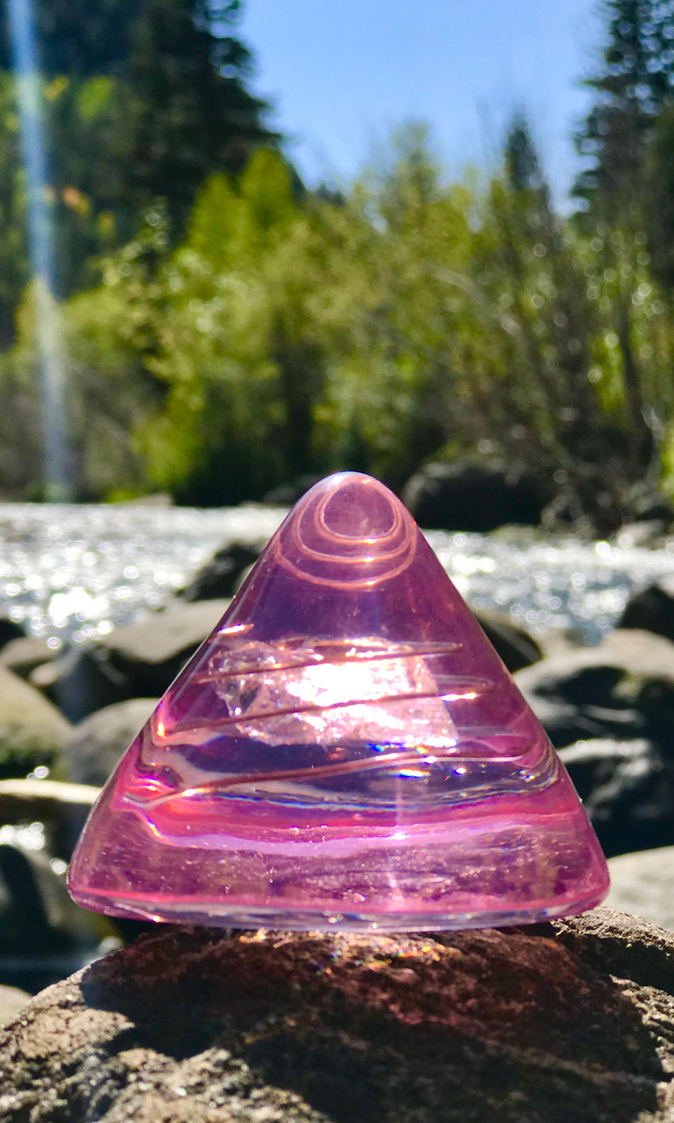 Thumbnail: Pink Vortex Cone - Feminine Heart Chakra