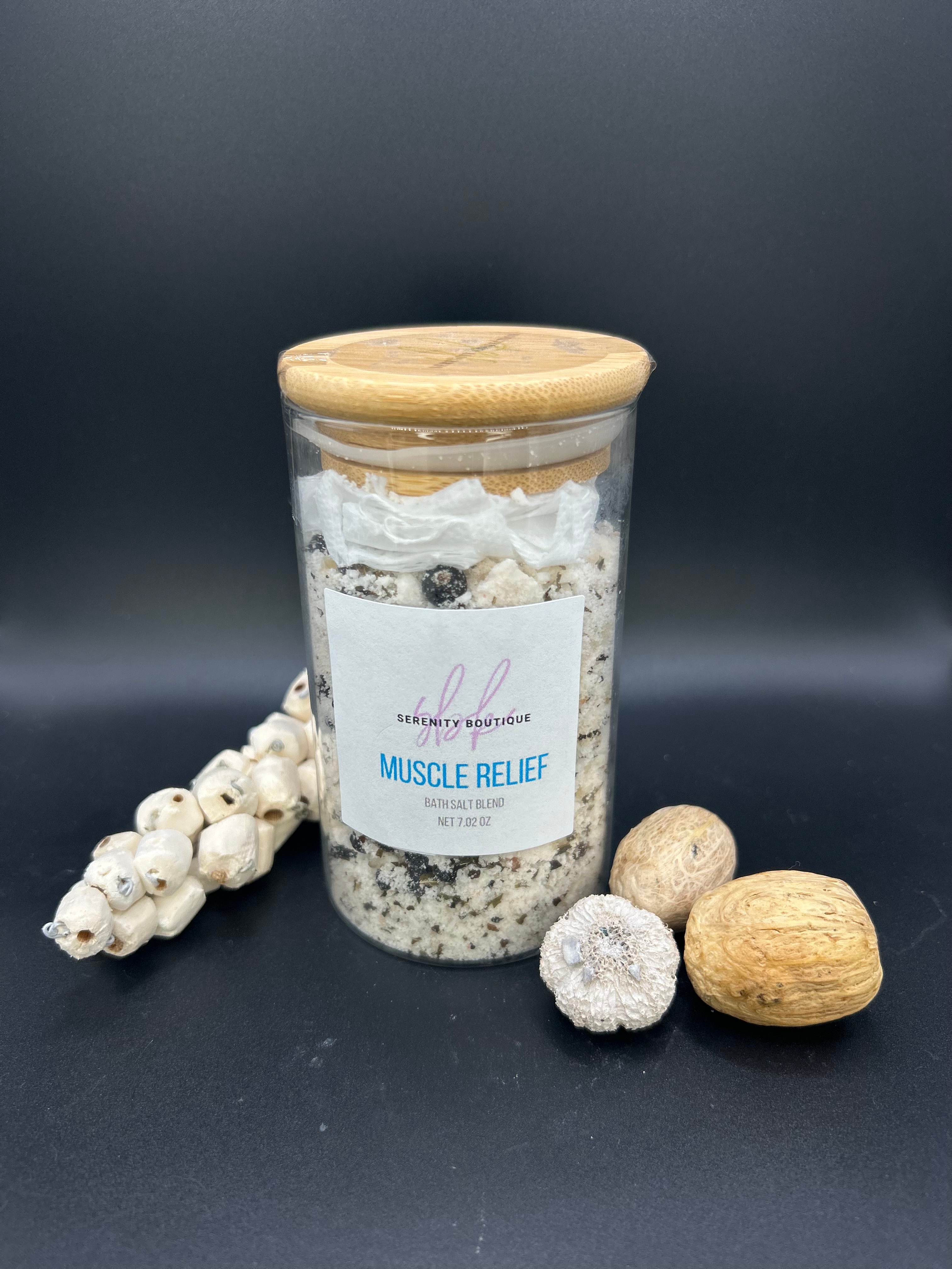 Muscle Relief Bath Salt Blend