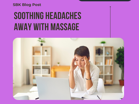 Soothing Headaches Away With Massage