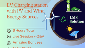 Online MATLAB Workshop: EV Charging station with PV and Wind Energy Sources