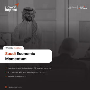 Strategic Leadership, Logistics Growth and Regulatory Efficiency Drive Saudi Economic Momentum