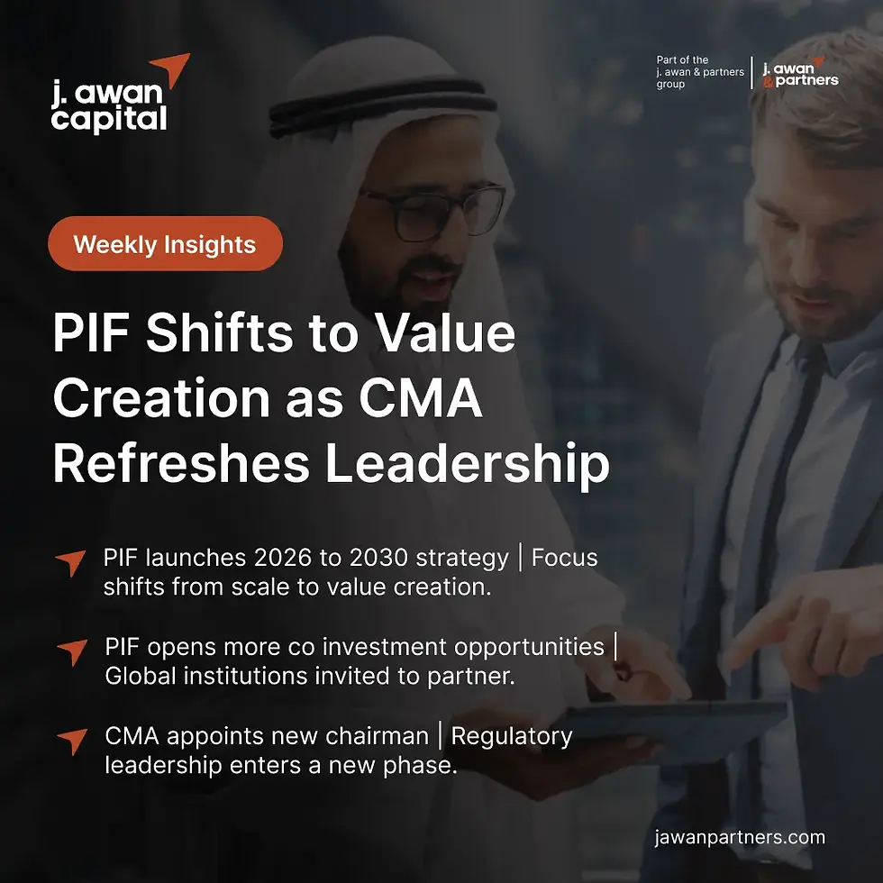 PIF Shifts to Value Creation as CMA Refreshes Leadership