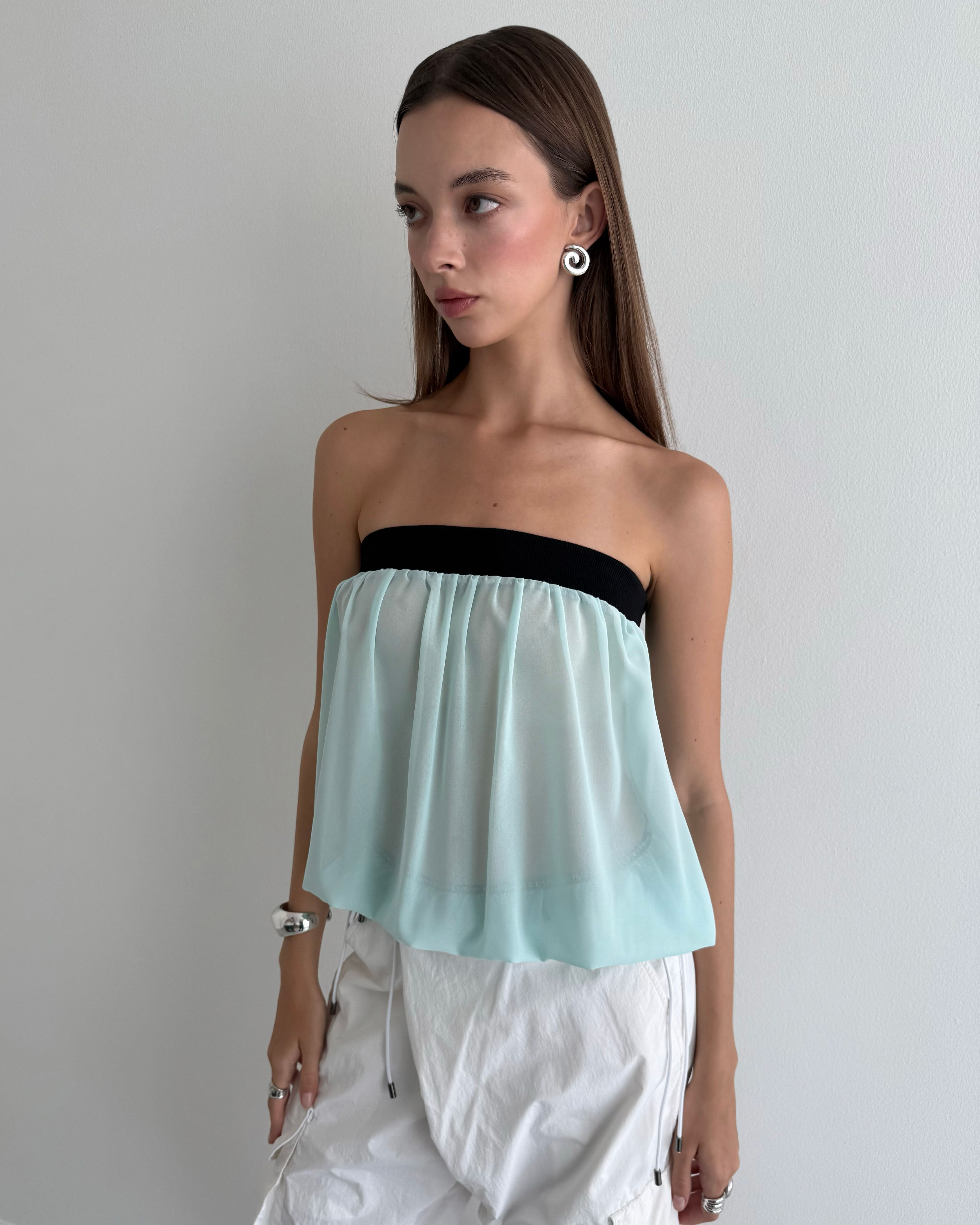 Lola Top (Aqua)