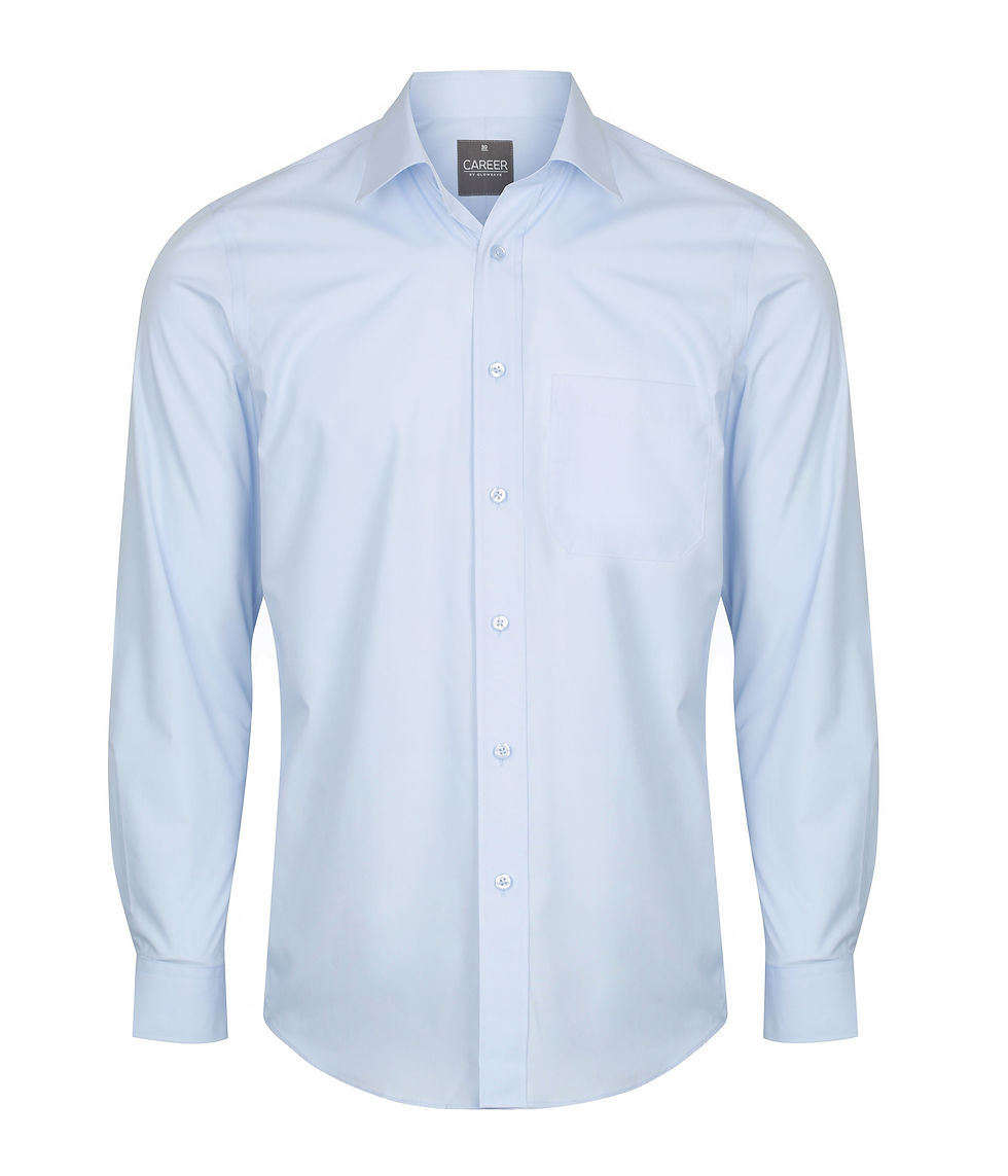 Thumbnail: Gloweave Men's 'Nicolson' Long Sleeve Slim Fit Shirt (1520L)