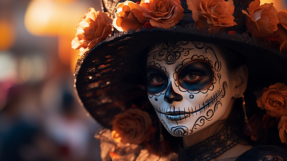 Taller Pinta caritas día de muertos