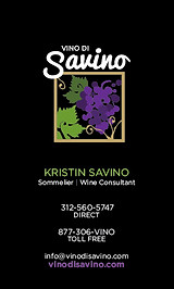 VinoDi Savino Business Card