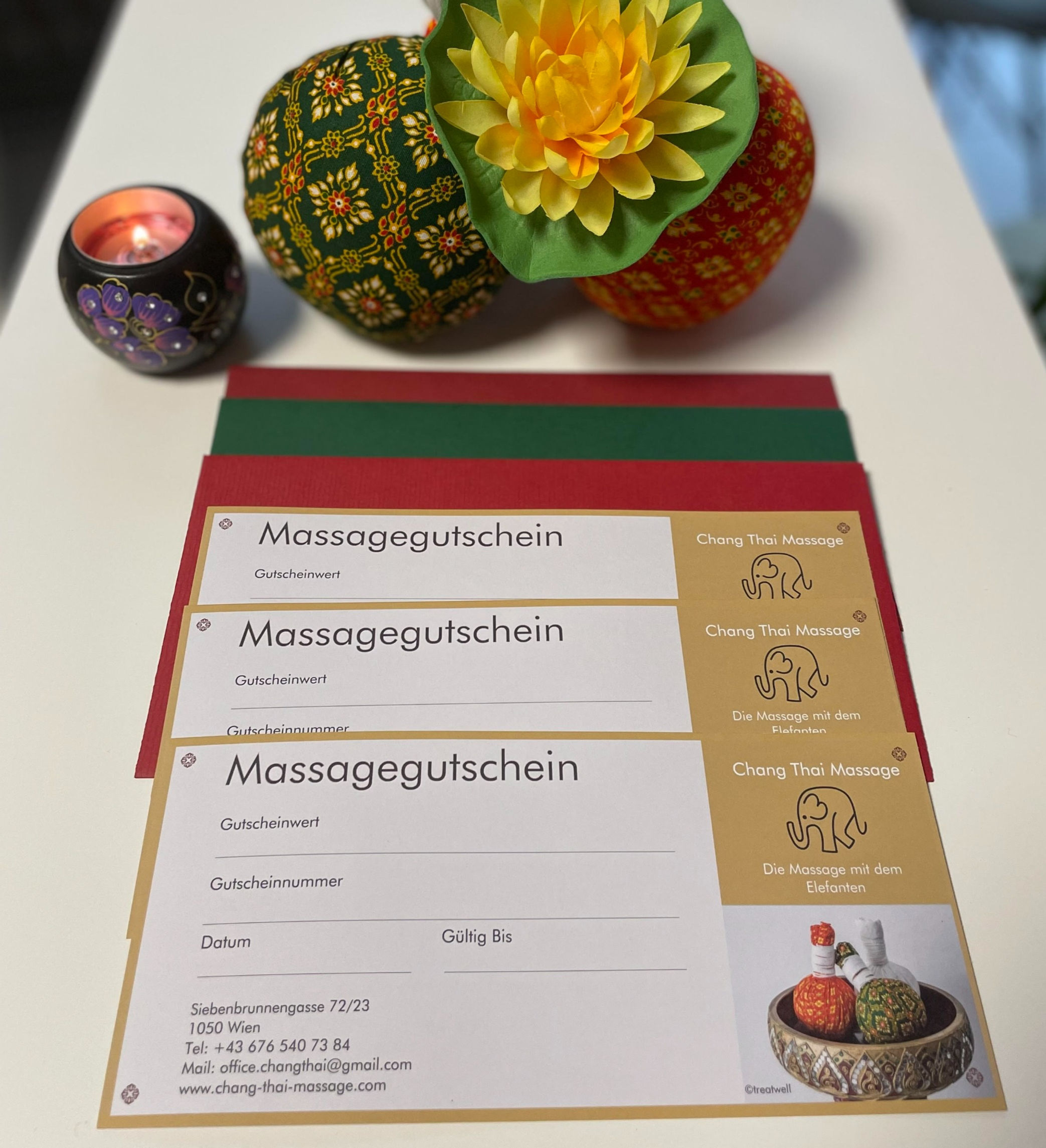 Gutschein (digital) 30 Minuten Paarmassage