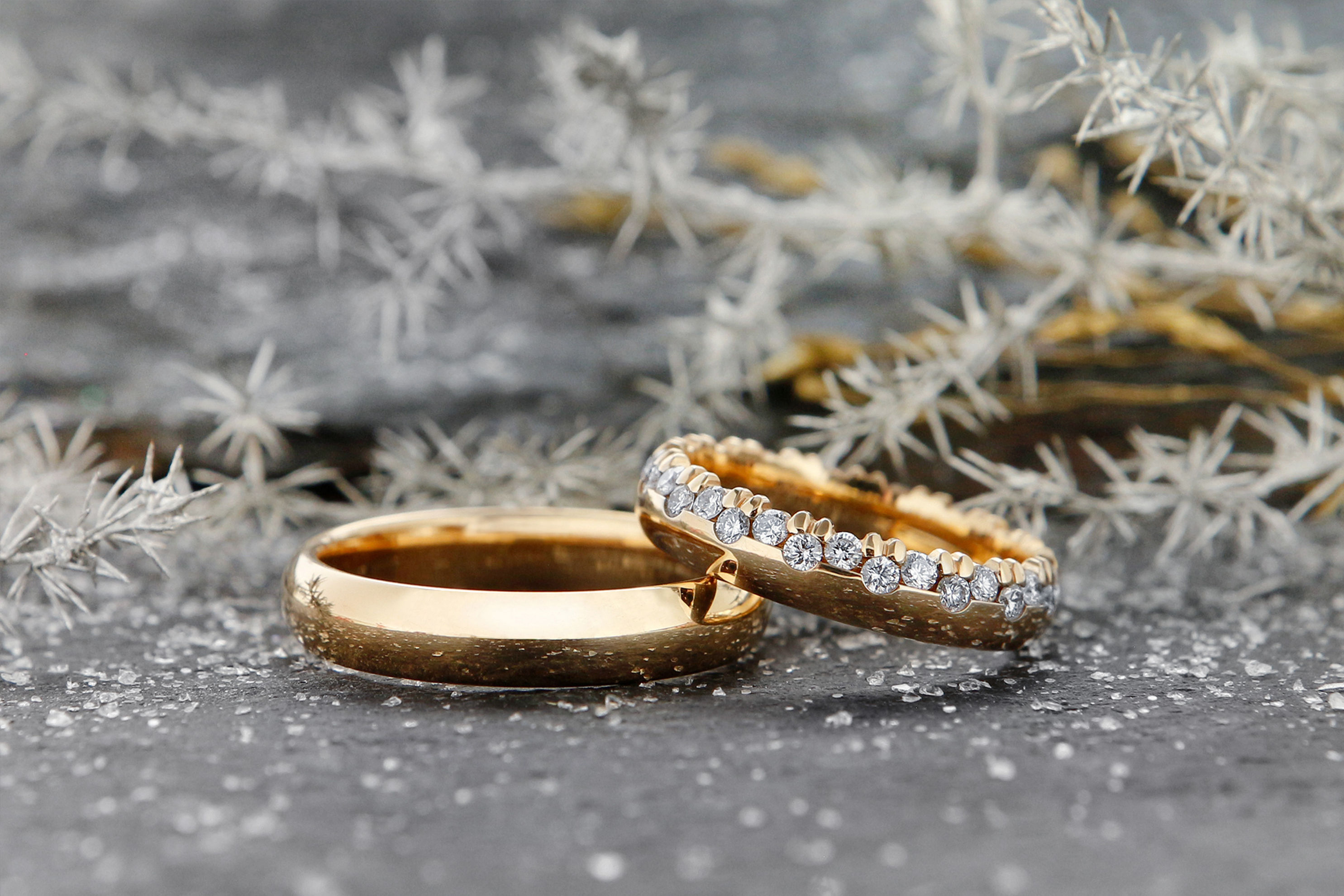 Eheringe Gelbgold