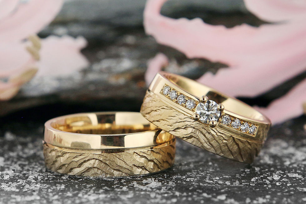 Miniaturbild: Eheringe Gelbgold