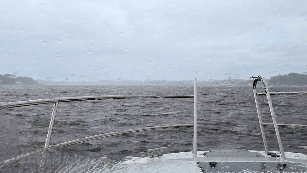Wechselhaftes Wetter in Schleswig