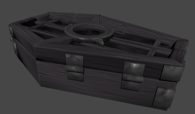 Venja's coffin