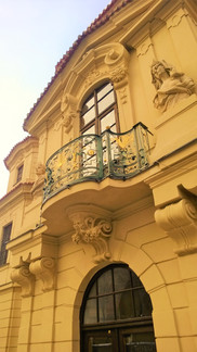 Čelní portál usedlosti Portheimka