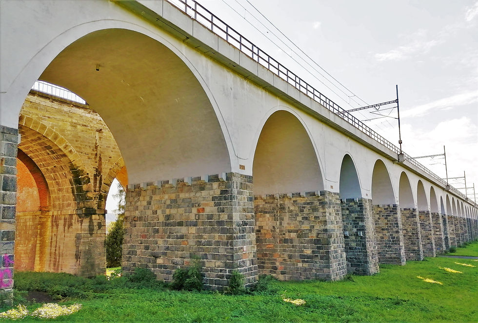 Výstavba nejmladšího betonového viaduktu v rámci Hranických viaduktů trvala časově nejdéle