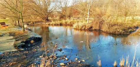 Rokytka na toku mezi Kyjemi a Černý Mostem