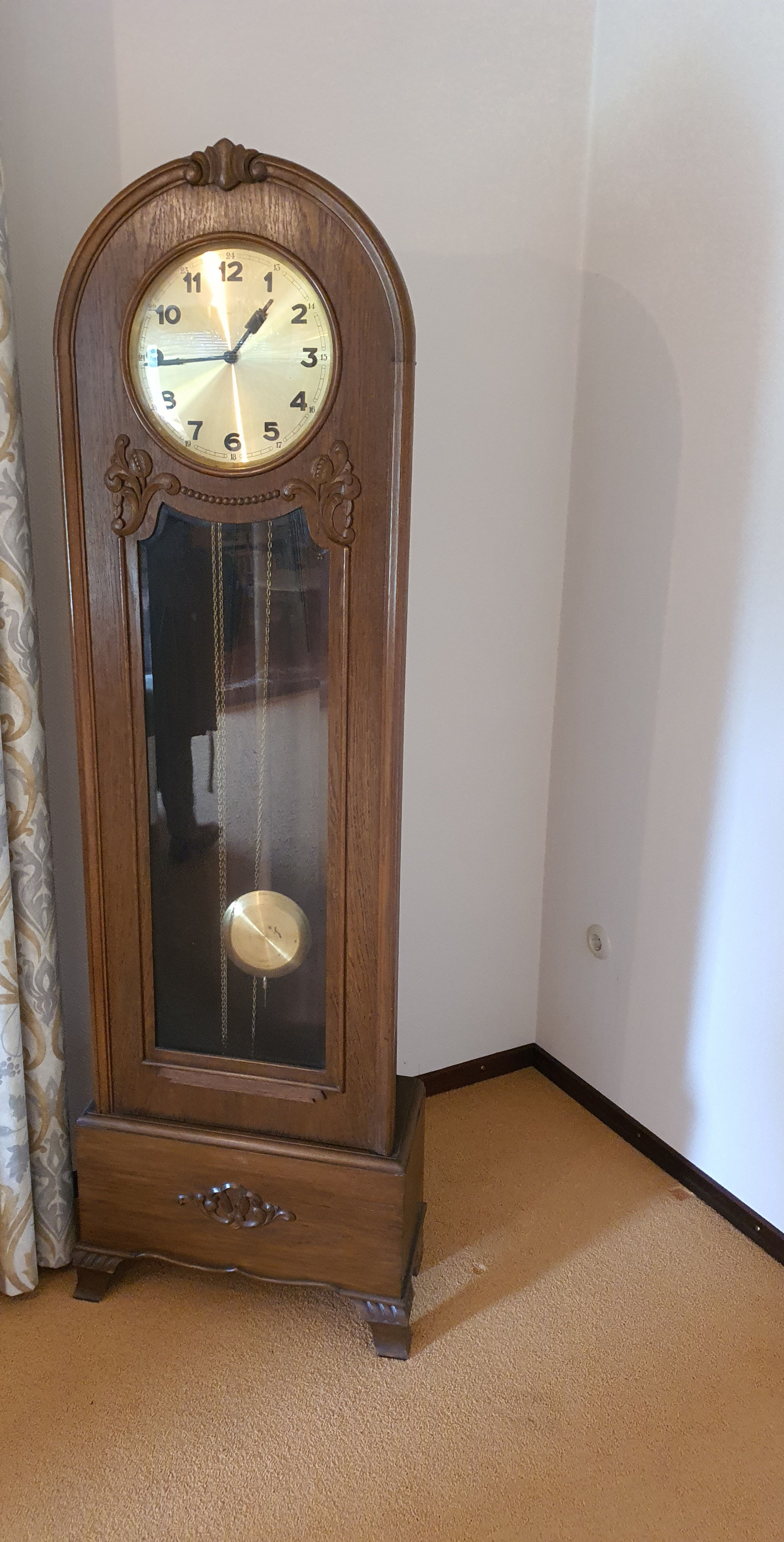 Antike Standuhr +-1940 Jahr 