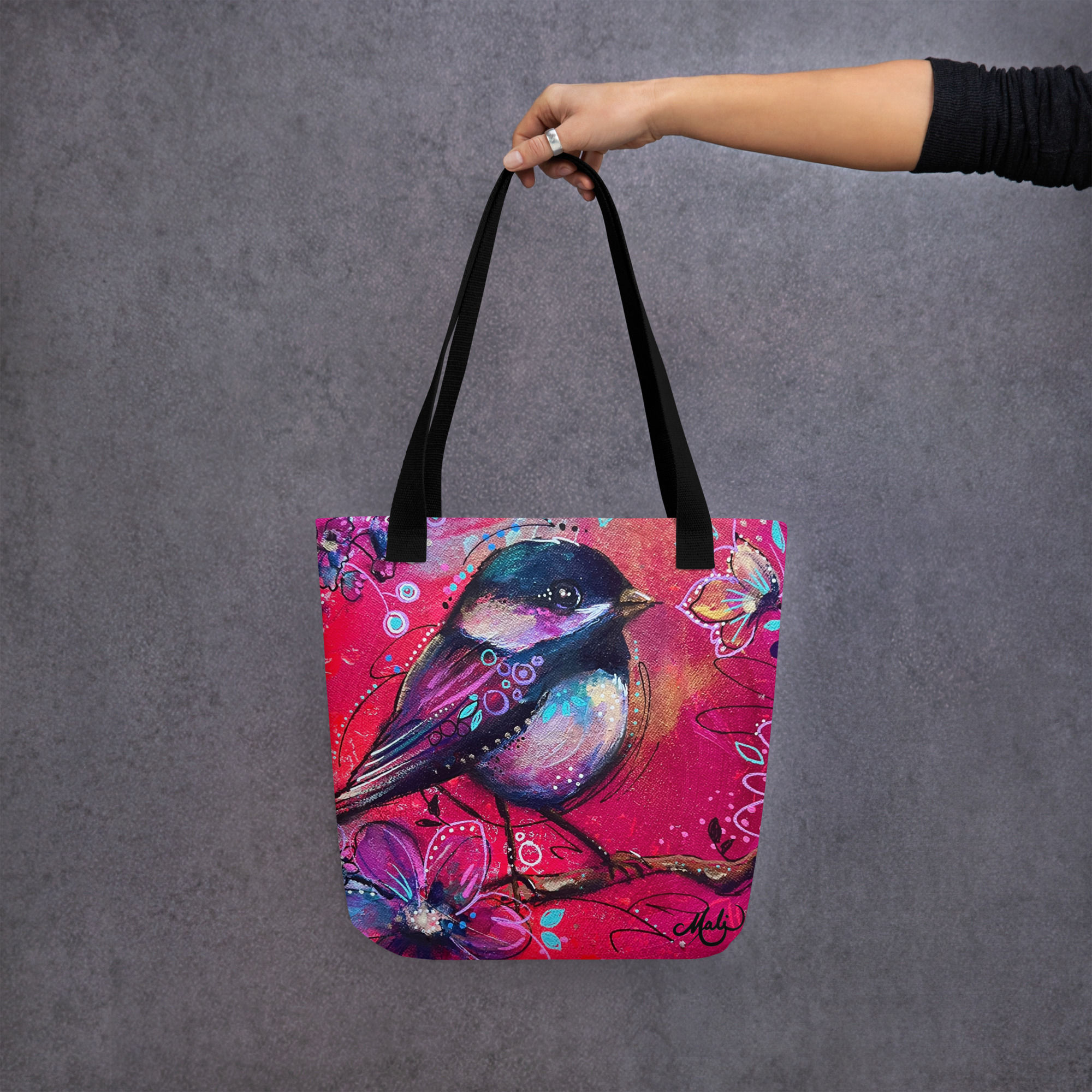Tote bag Mesange
