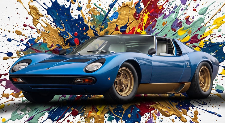 Lamborghini Miura Collezione splatter