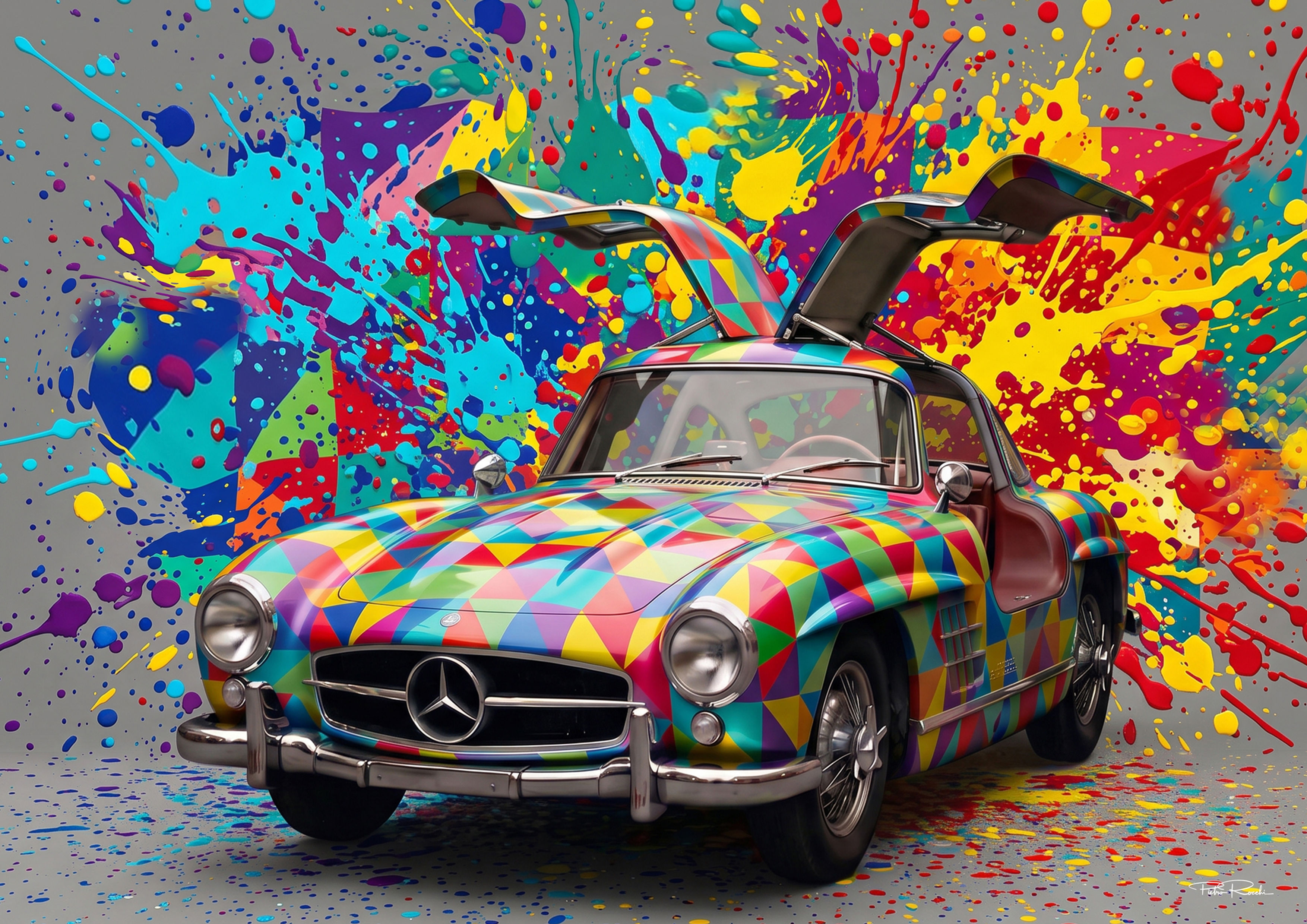 MERCEDES SL 300 E.Kobra Tribute