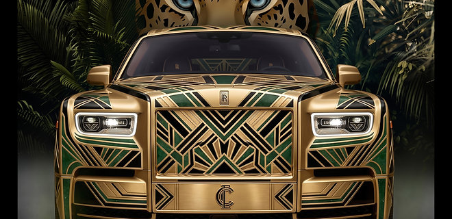 ROLLS ROYCE PHANTOM CARTIER Neo-Art Déco